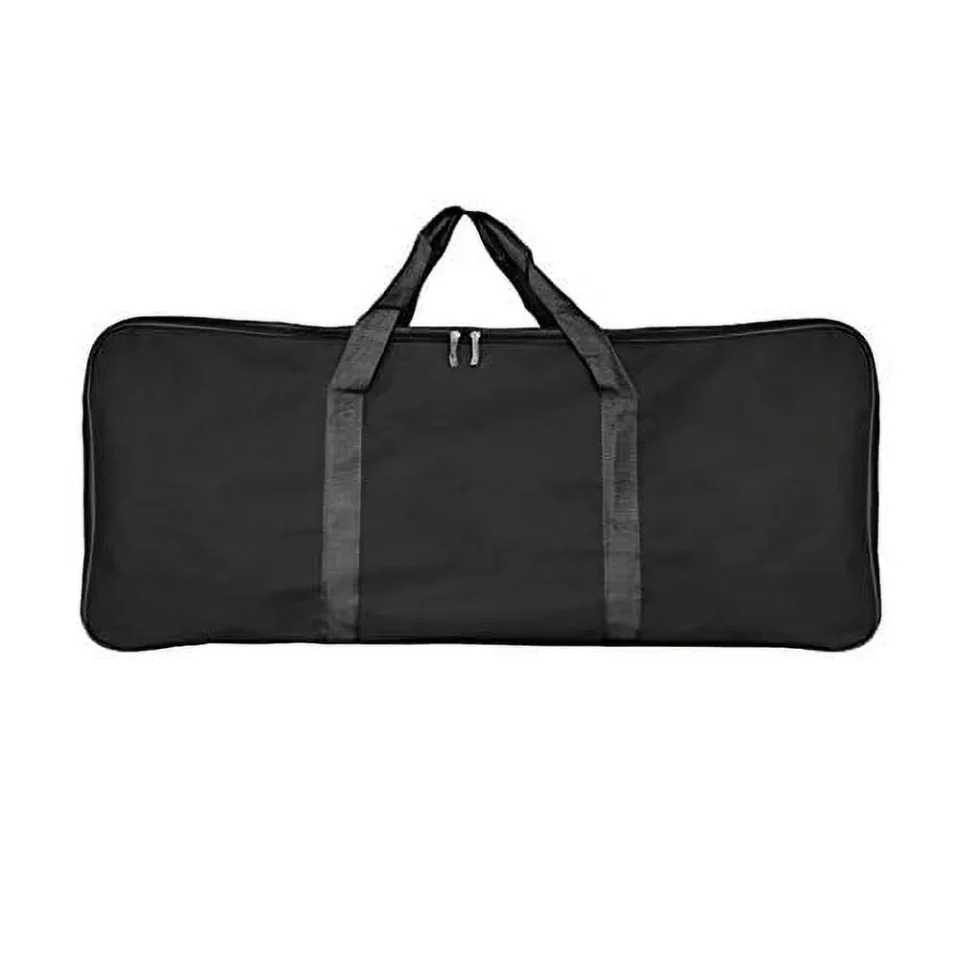 Select Glossy Waterproof BBQ Tools Carry Bag, Portable BBQ Tool Storage Bag, Thick Oxford Cloth, Outdoor BBQ Grill Accessories Bag for Camping Picnic Trip (L 82x20x33cm) (Large)