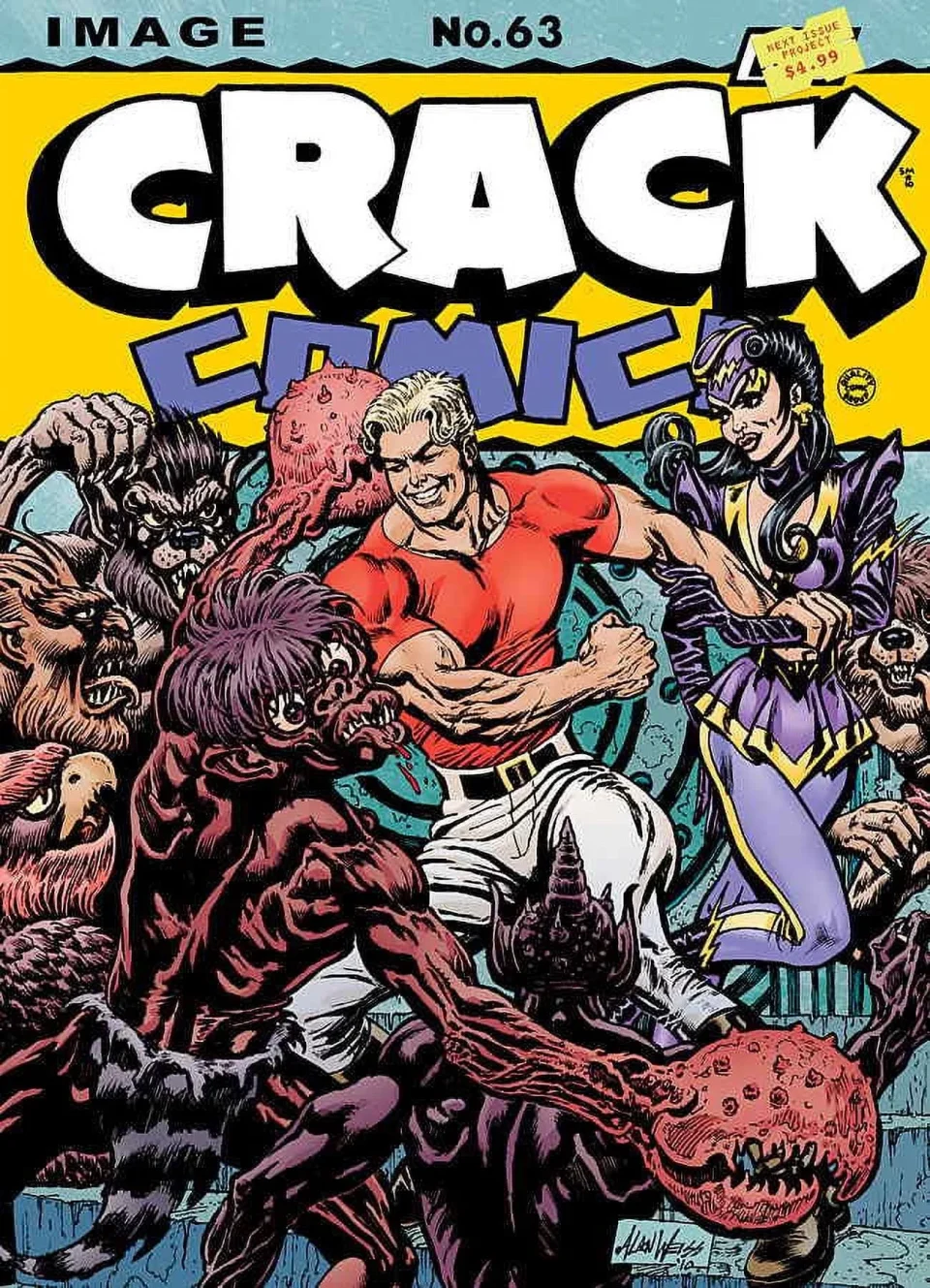 Safe Leak-Proof Crack Comics (2nd Series) #63A VF ; Image Comic Book