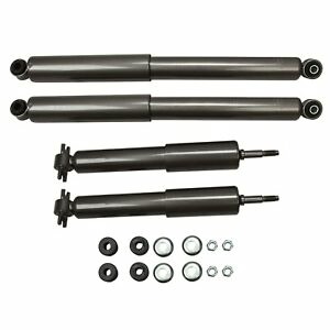 Bamboo Lightweight For 98-11 Ford Ranger / 05-09 Mazda B3000 B4000 Front and Rear Shocks Struts Kit