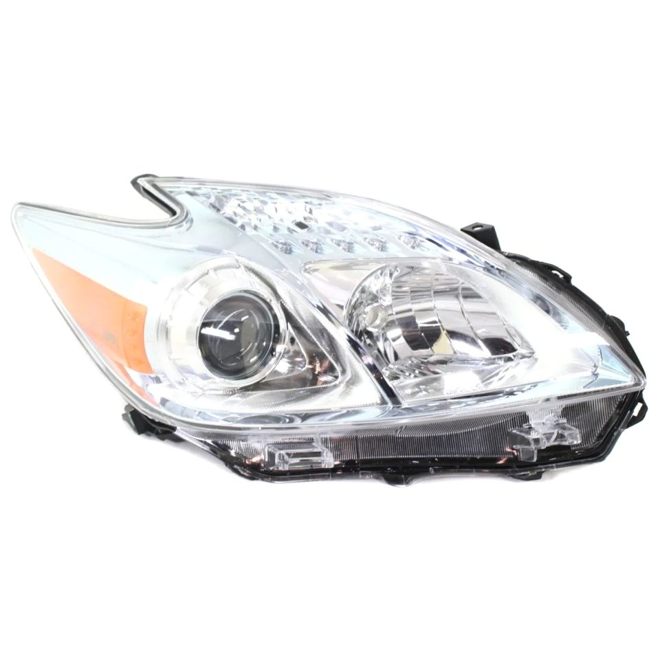 Easy-Clean Headlight Headlamp Passenger Side Right RH NEW for 10-11 Toyota Prius