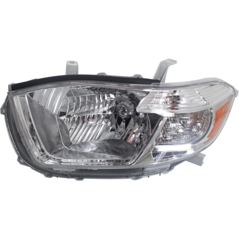 Upgraded Headlight For 2010 Toyota Highlander Limited SE Model USA Built Left With Bulb