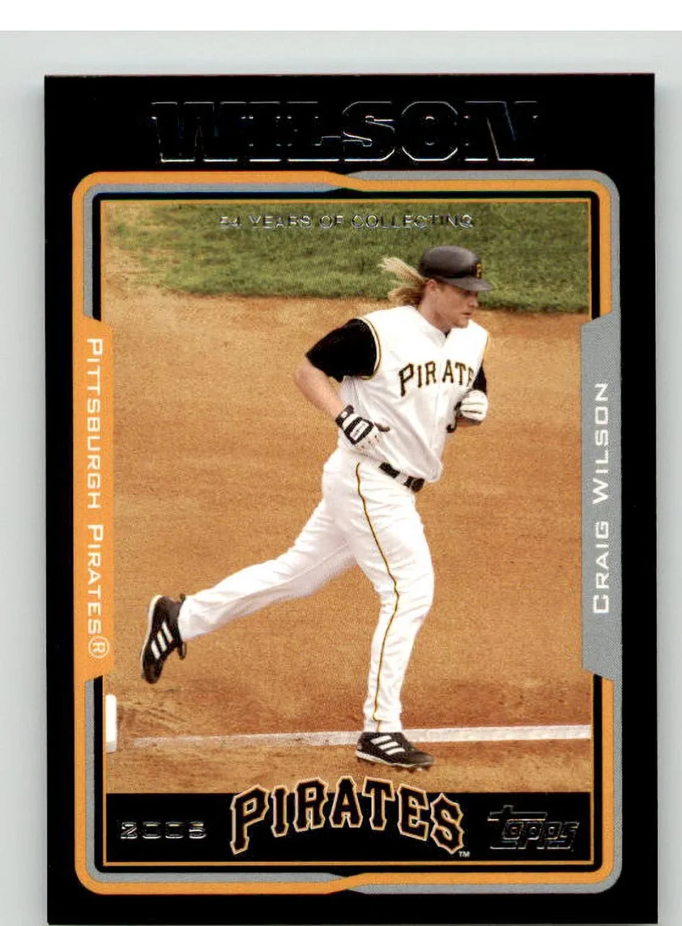 Dining Travel Craig Wilson Card 2005 Topps Black #515