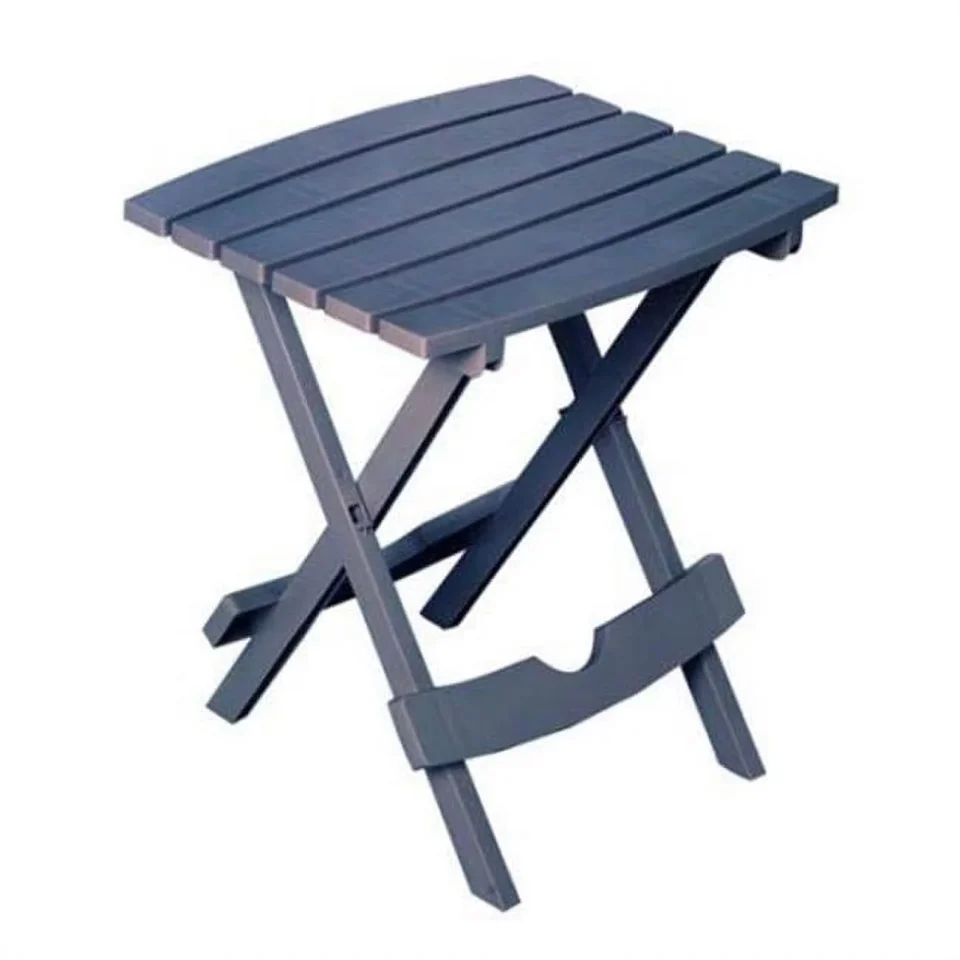 Core 8510943934 Quick Fold Side Table, Bluestone