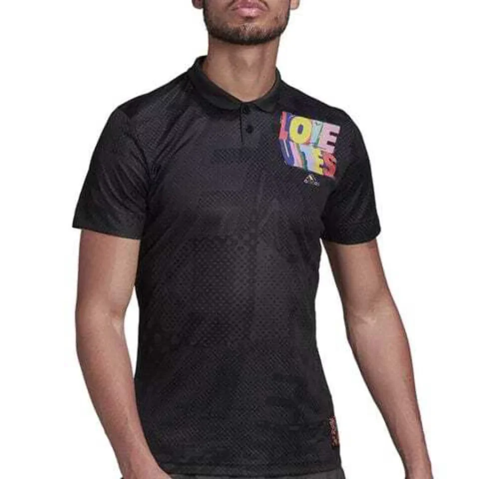 Space-Saving Men's Adidas Freelift Pride Tennis Polo