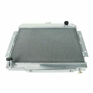 Baking Gift-Ready Full Aluminum Core Racing Cooling Radiator 3-Row For 1972-1986 Jeep CJ5/CJ6/CJ7