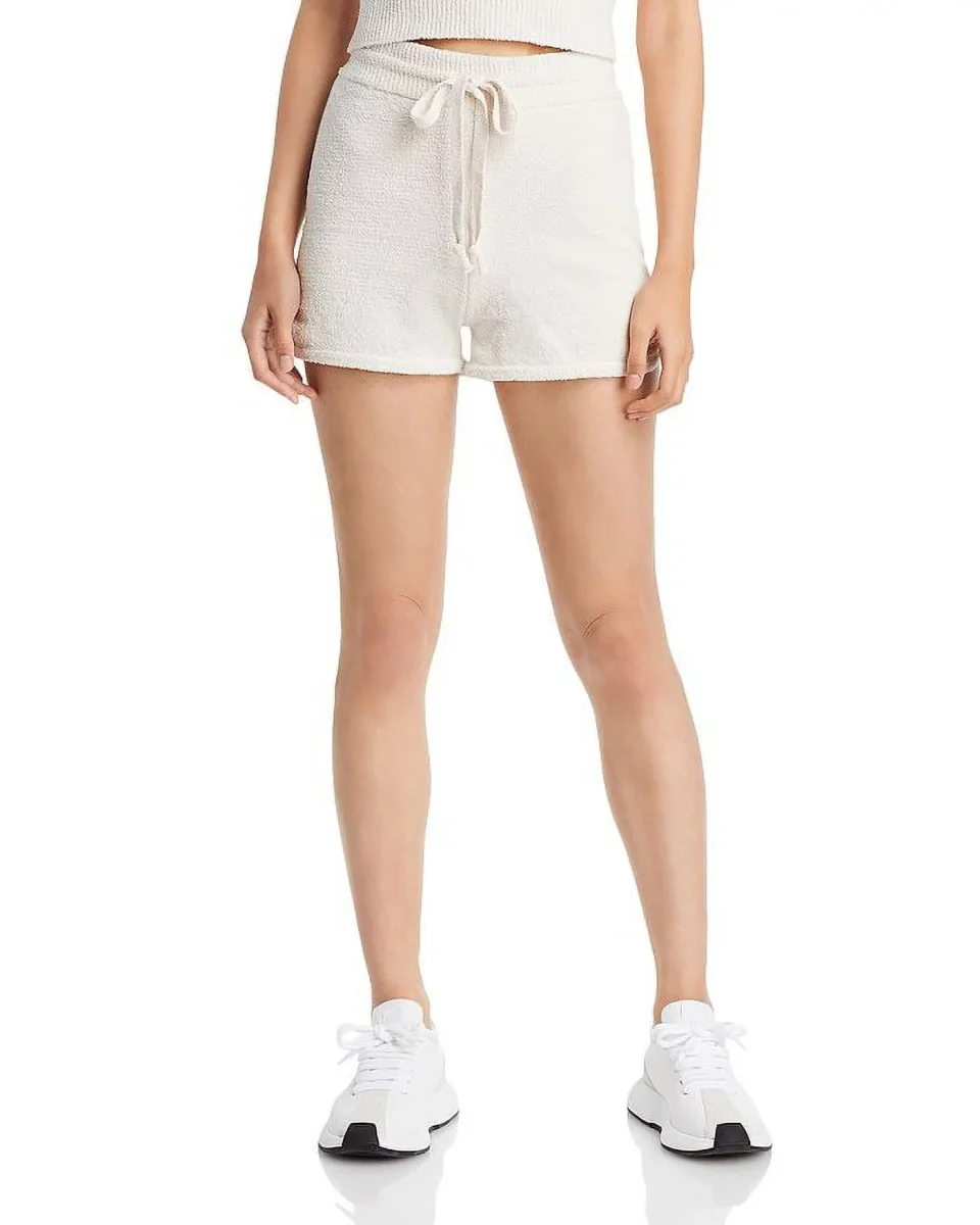 Multi-Purpose Aqua IVORY Women's Cozy Shorts, L