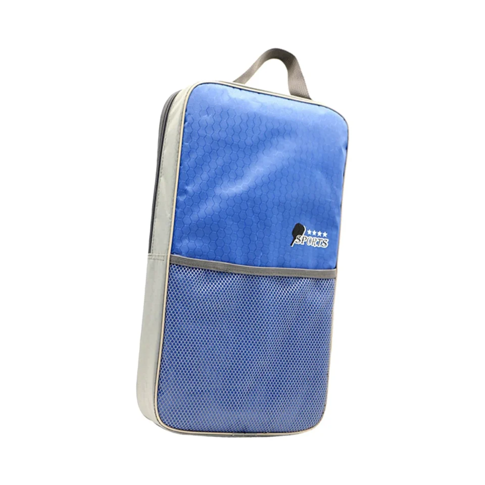 Dining Upgraded Baoblaze Pickleball Racket Bag Pouch Table Tennis Paddle Cover for Indoor Competition Blue Adult