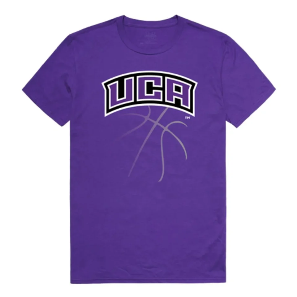 Multi-Purpose Central Arkansas Bears Basketball T-Shirt Purple Small
