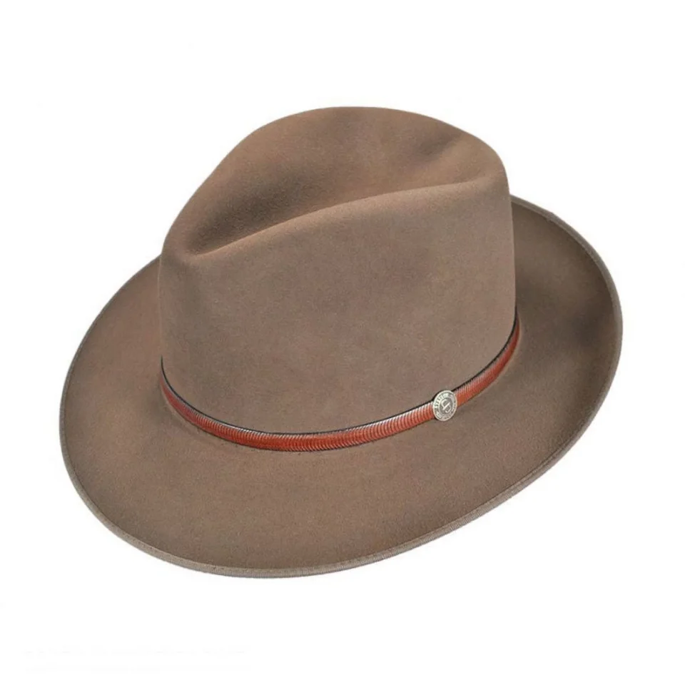 Essential Food-Grade Stetson Roadster Fur Felt Vintage Fedora Hat SIZE: 7