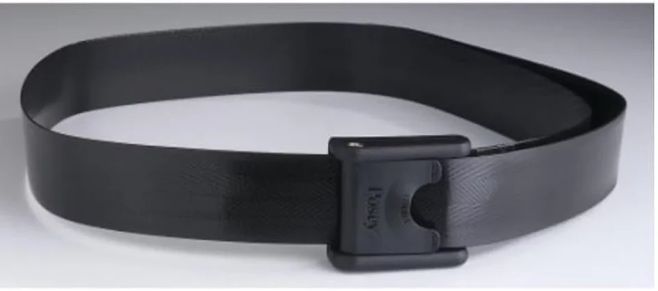 Safe Thickened Posey Premium EZ Clean Gait Belt - 6546EA - Black, 1 Each / Each