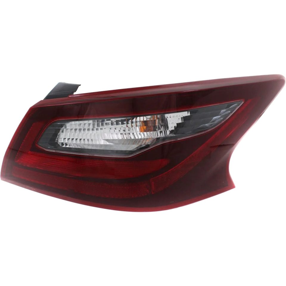 Wooden Frosted CAPA Tail Light For 2016-2018 Nissan Altima Passenger Side Outer