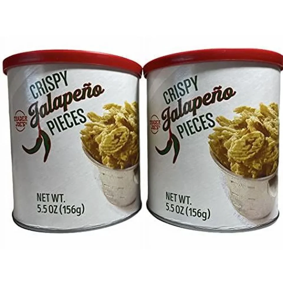 Premium Space-Saving Crispy Jalapeno Pieces, 5.5 Oz (Pack Of 2)