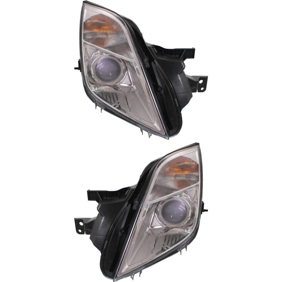 Best-Selling Easy-Clean Headlight Set For 2010-2011 Mercury Milan Left and Right With Bulb 2Pc