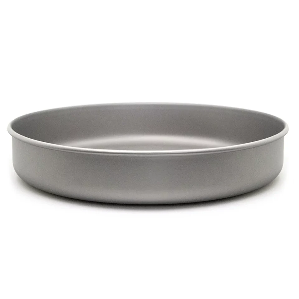 Healthy Travel Ultralight Titanium Frypan Outdoor Camping Hiking Picnic Cooking Frying Pan