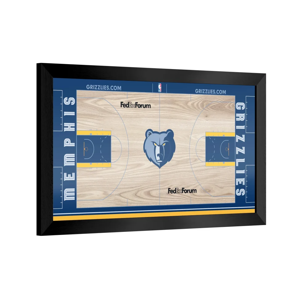 Prime Cleaning Memphis Grizzlies Logo Ready-To-Hang Black Framed Wall Plaque