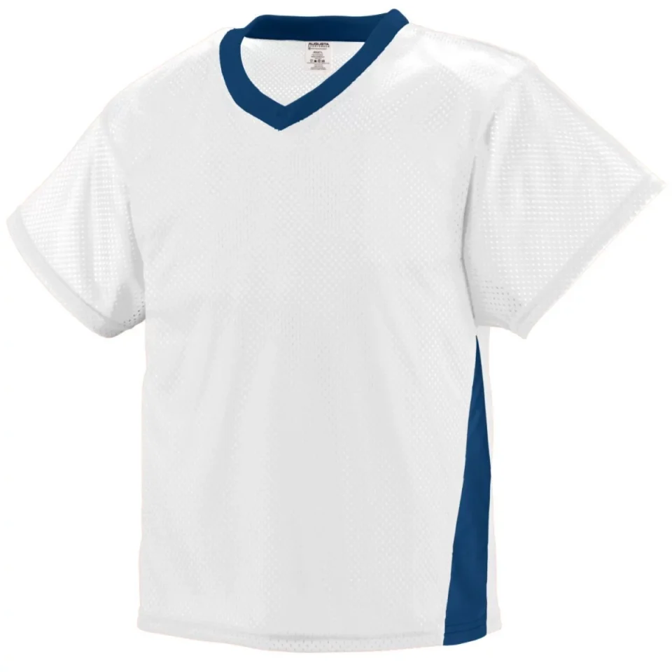 Thickened Dining Augusta 2XL High Score Jersey White/Navy 9725