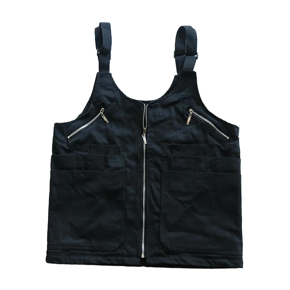 Kitchen Barbecue Apron Durable Outdoor Camping Vest for Picnics Backyard Photography