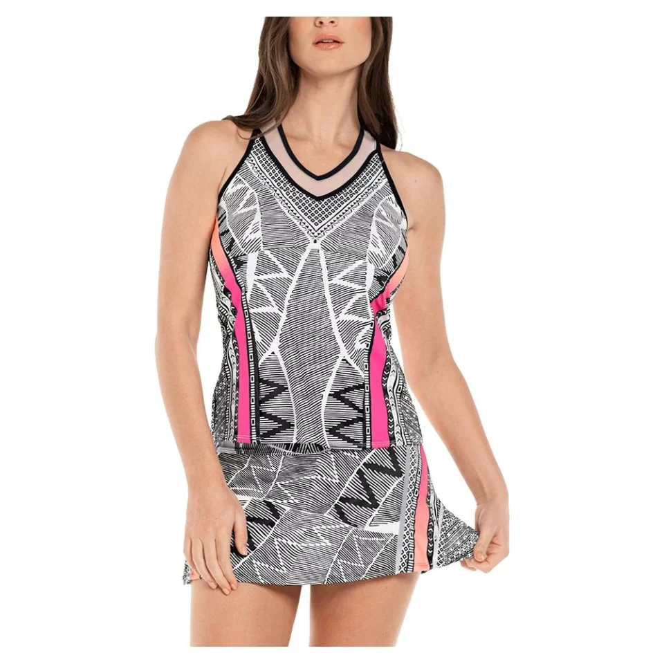 Thickened Cooking Women's Lucky In Love Santa Fe Glow Tank
