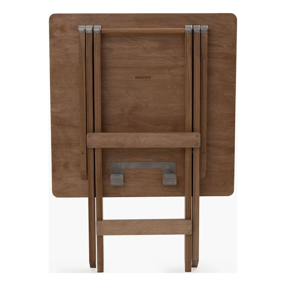Home Barebones Ridgetop Wood Folding Table