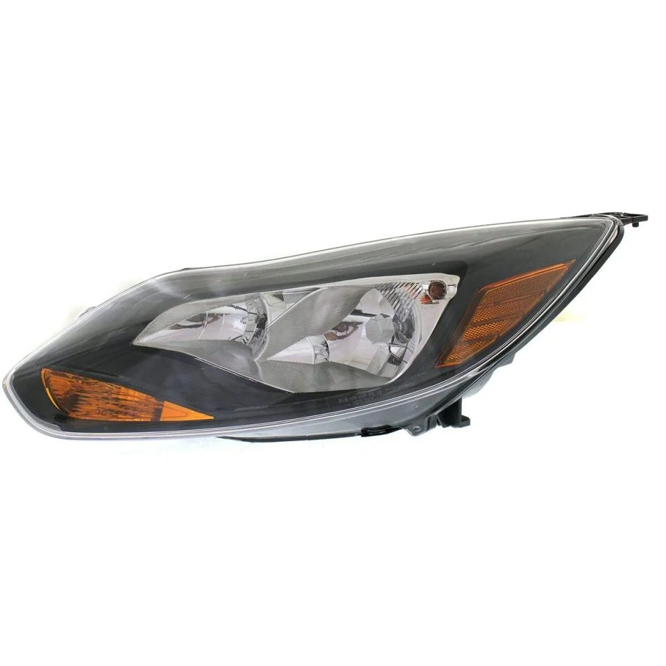 Bamboo Headlight For 2012-2014 Ford Focus Hatchback or Sedan Left With Bulb CAPA