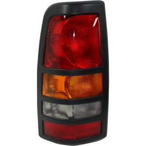 Food-Grade Matte Tail Light For 2001-2003 Chevrolet Silverado 3500 Driver Side
