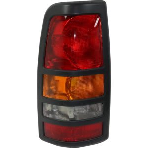 Food-Grade Matte Tail Light For 2001-2003 Chevrolet Silverado 3500 Driver Side